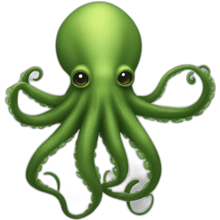 un kraken qui à peutr emoji