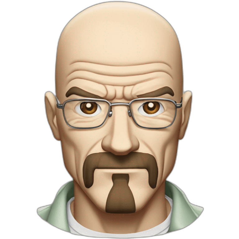 walter white in jojo's bizarre adventure emoji