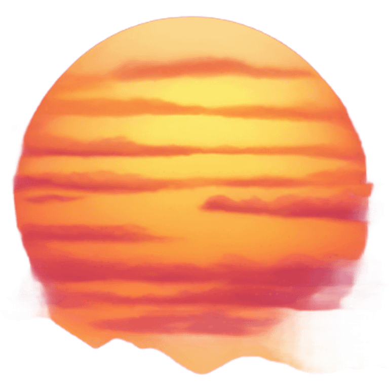 Sunset emoji