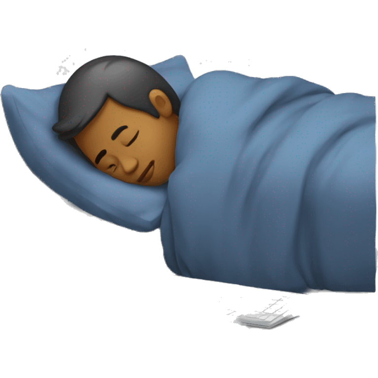 sleeping connected to computer emoji