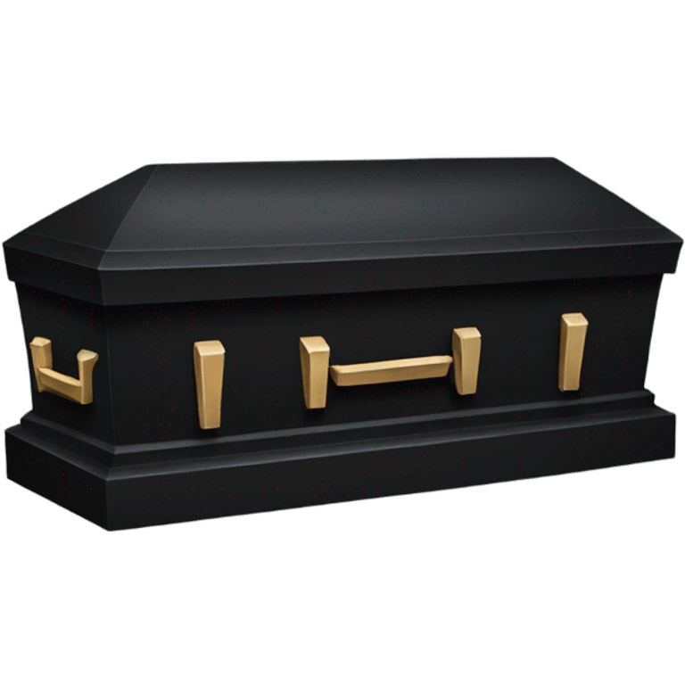 Black coffin emoji