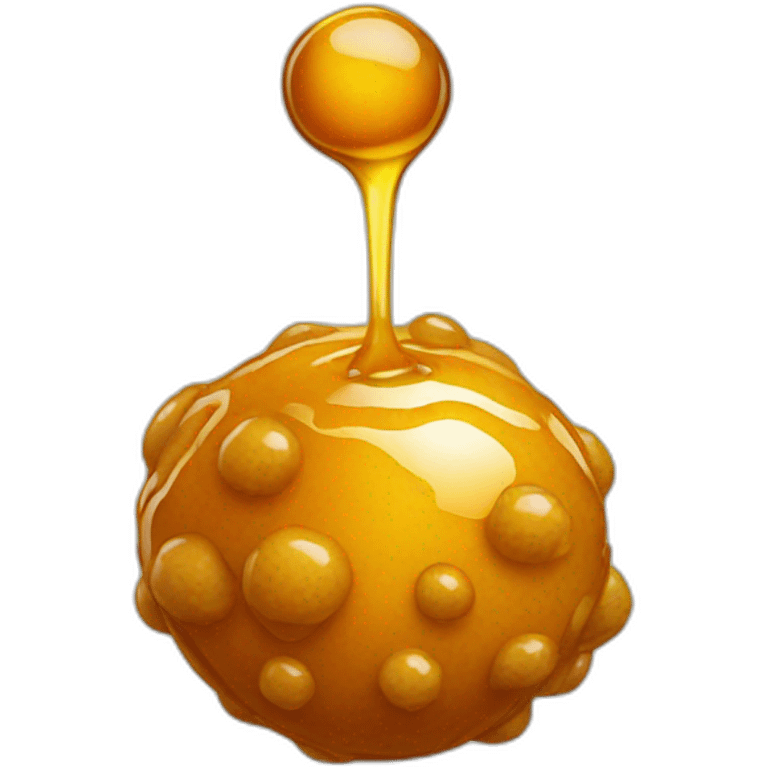 honey balls emoji