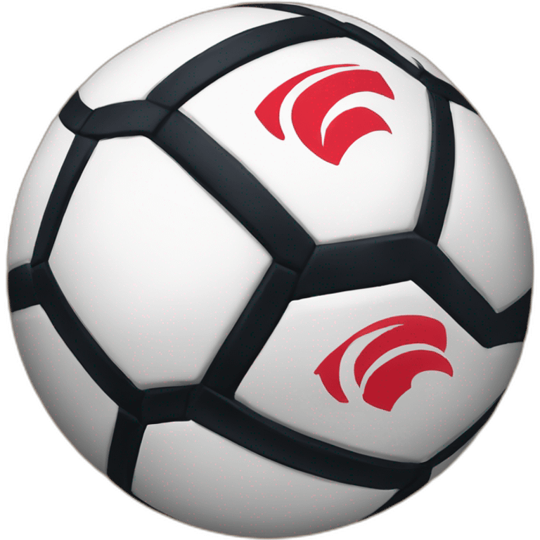 The Stade Toulousain rugby ball emoji