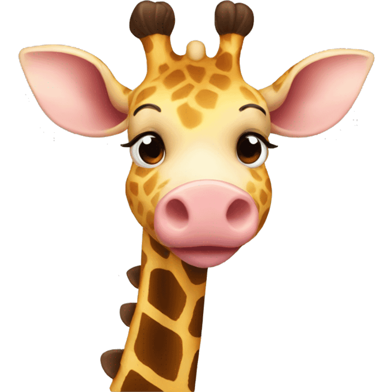  giraffe pig emoji