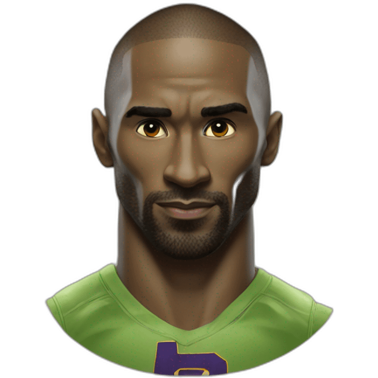 Kobe Bryant in hulk emoji