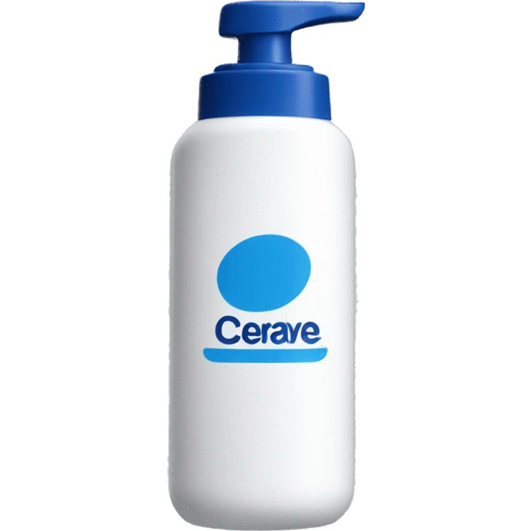 cerave washing foam bottle emoji