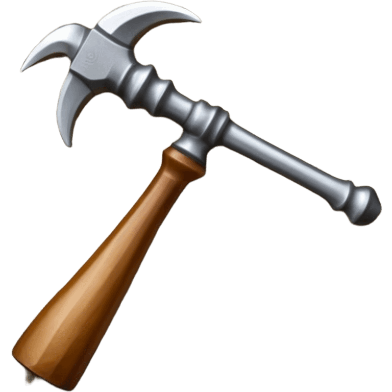 Carving icon, stone, bone, and horn being intricately carved with chisels, fine detailed patterns visible, carving tools like hammer and chisel, minimalistic style, clean lines, transparent background. emoji