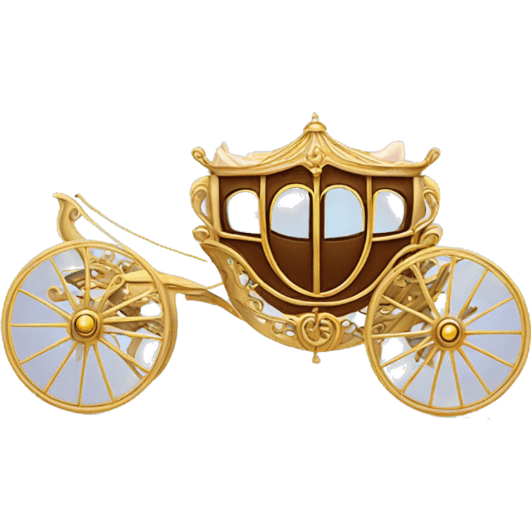 Cinderella Horse and carriage emoji