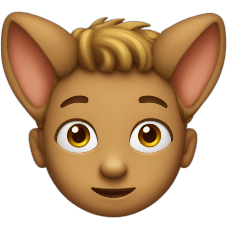 imoji with big ears emoji