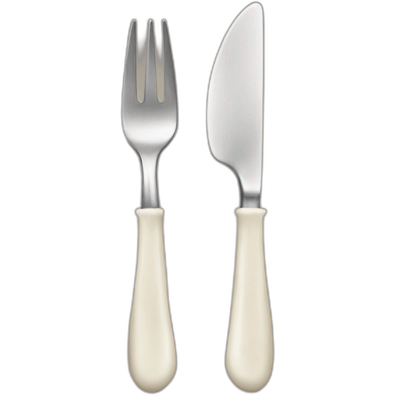 bone handled cutlery emoji