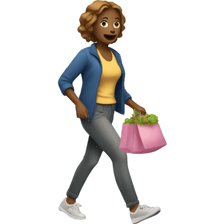 Mom running errands emoji