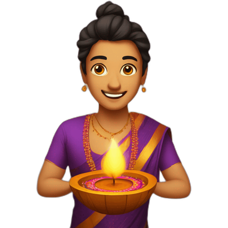 Happy diwali emoji