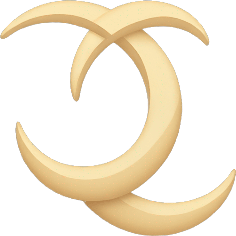 three crescents emoji