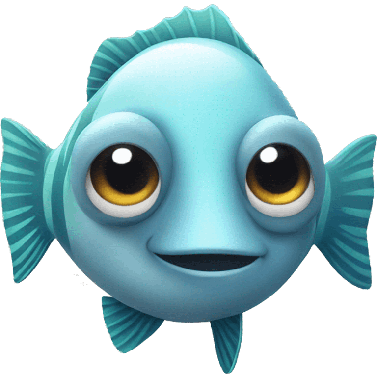 scientist fish emoji