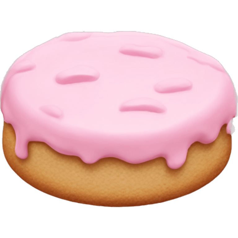 light pink crumbl cookie emoji