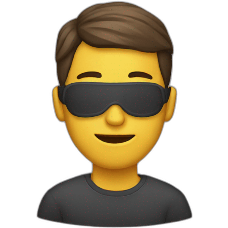 Man wearing a mask  emoji