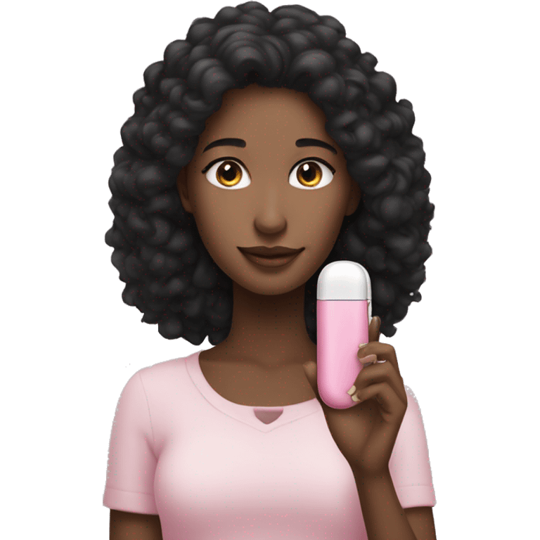 girl pink iqos emoji