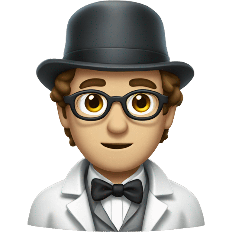 Sherlock holmes with lab coat emoji