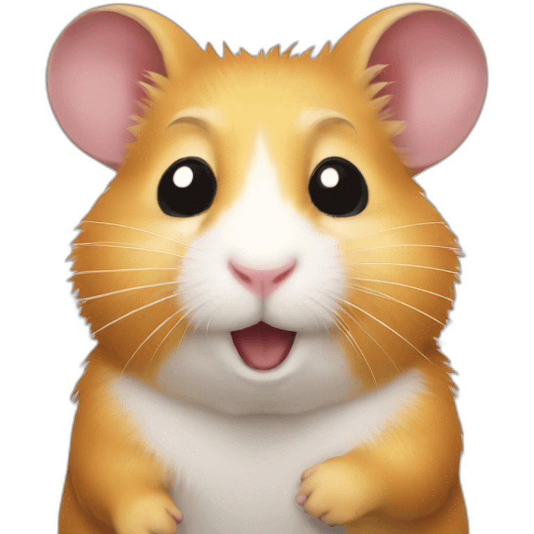 Un hamster emoji