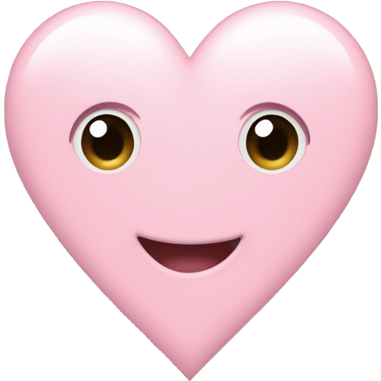 Heart pink  emoji