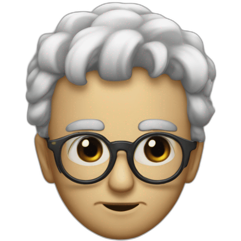 Garry avec un nez de clouwn emoji