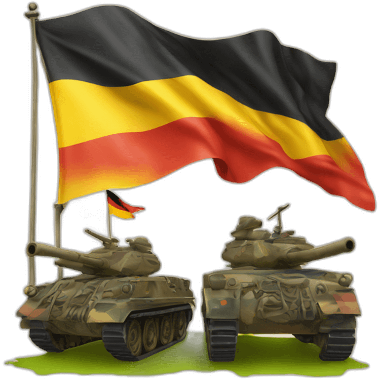 drapeau allemand 2nd guerre mondial emoji