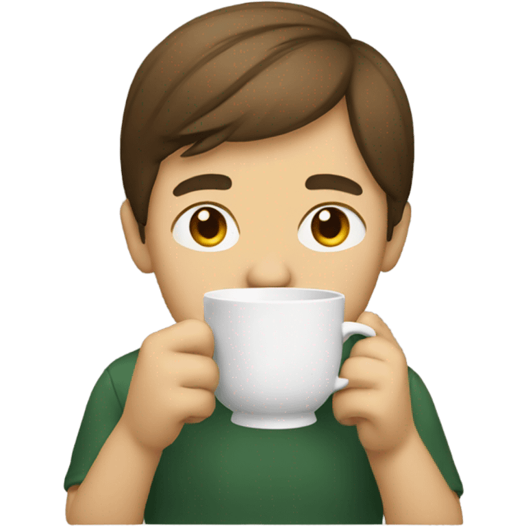 person drinking tea emoji