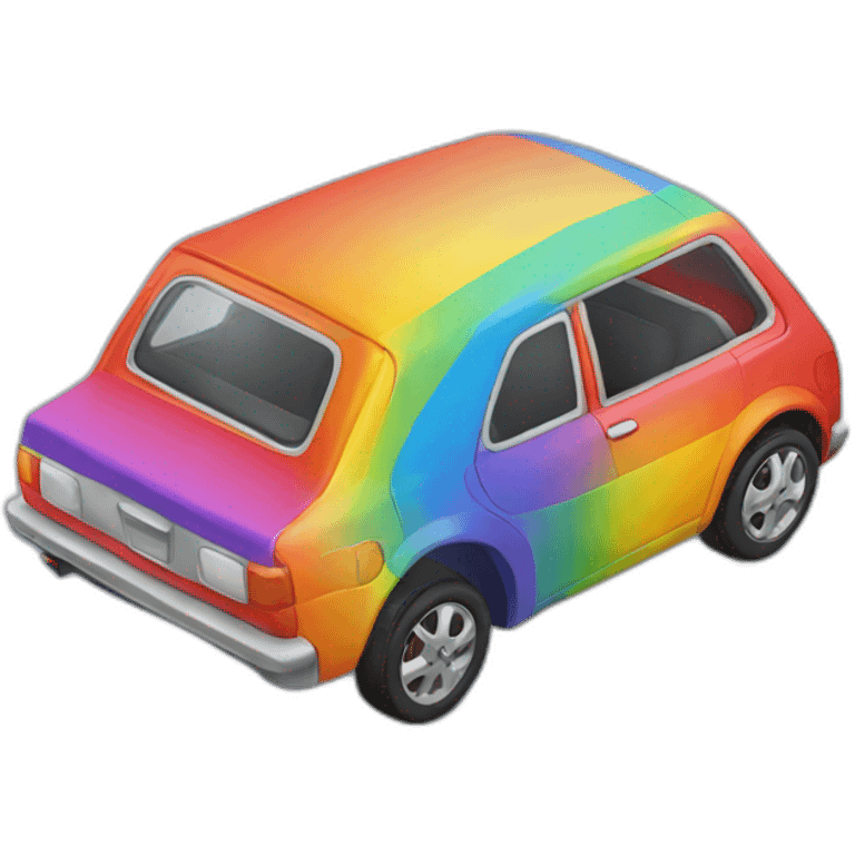 Gay car emoji