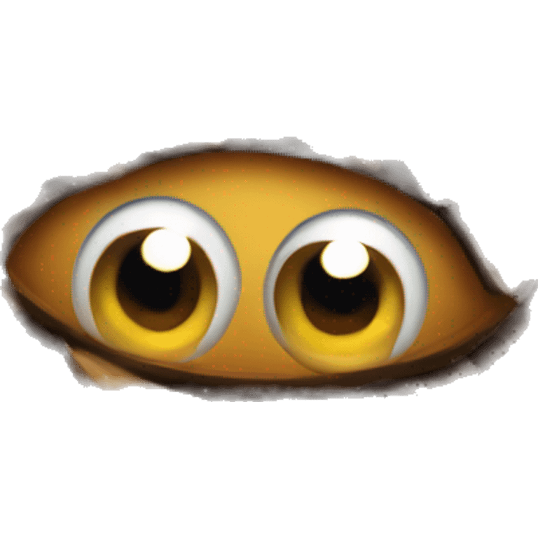 eyed pinecone, emoji