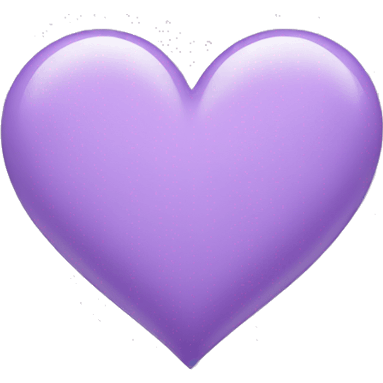 Light Purple Heart  emoji