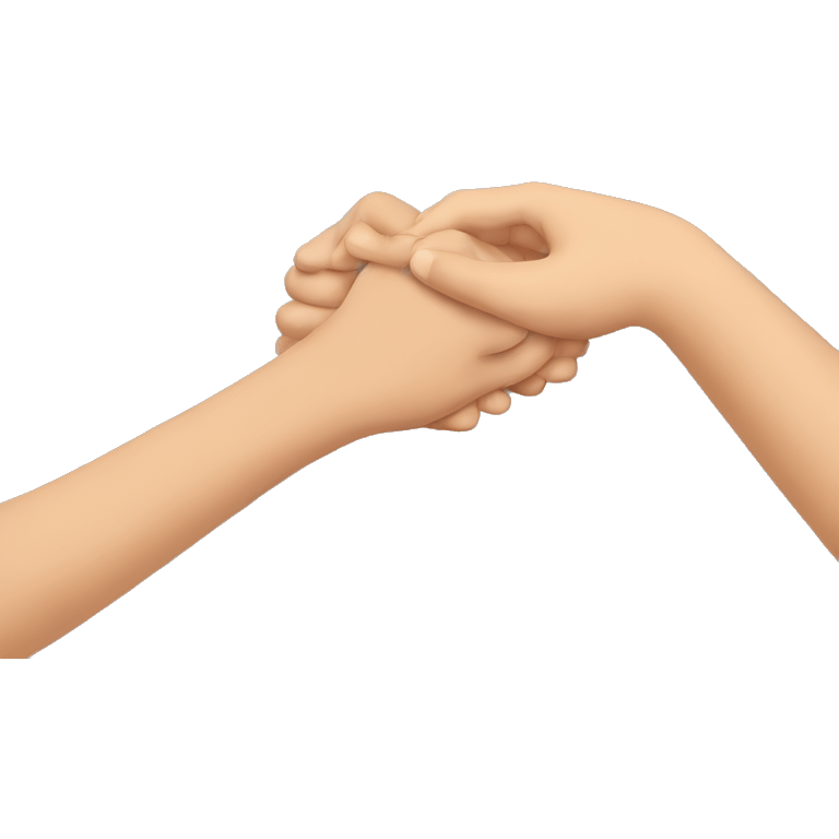 man holding women hand  emoji