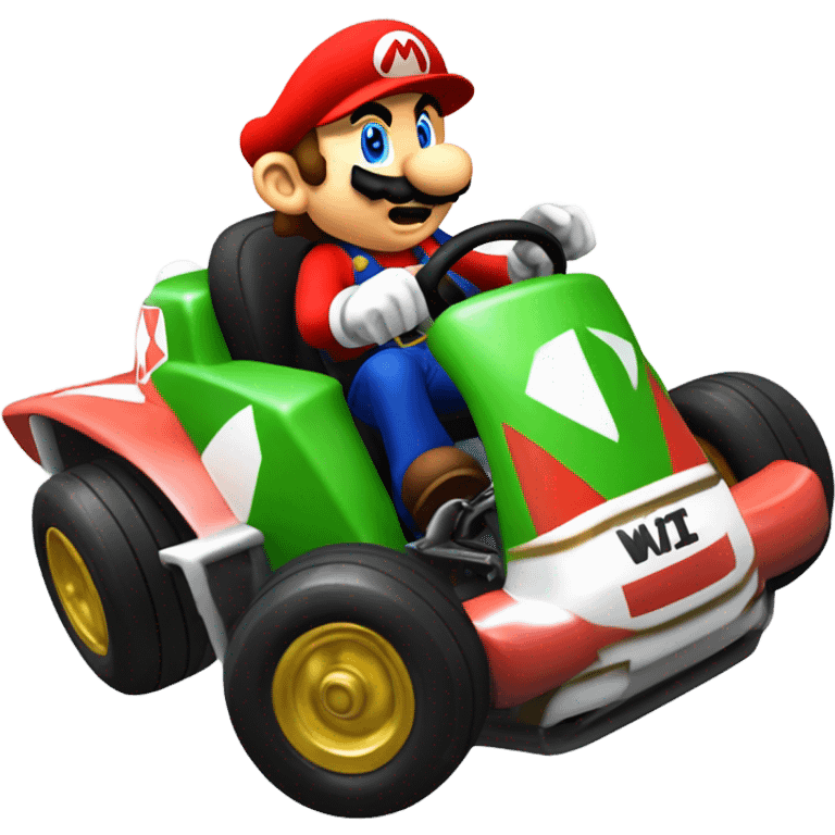 Wii U Mario kart emoji