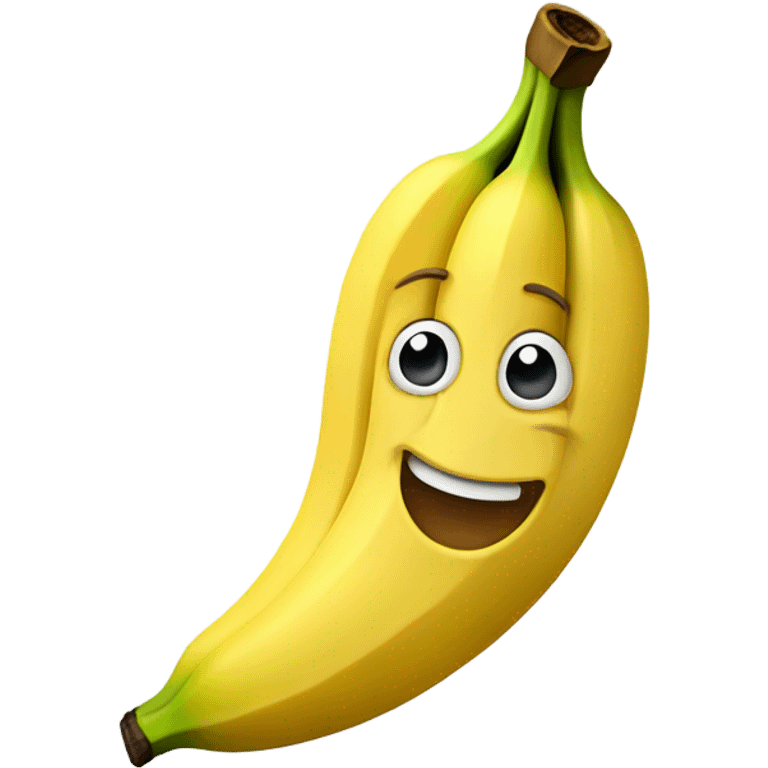 Cartoon banana that l emoji