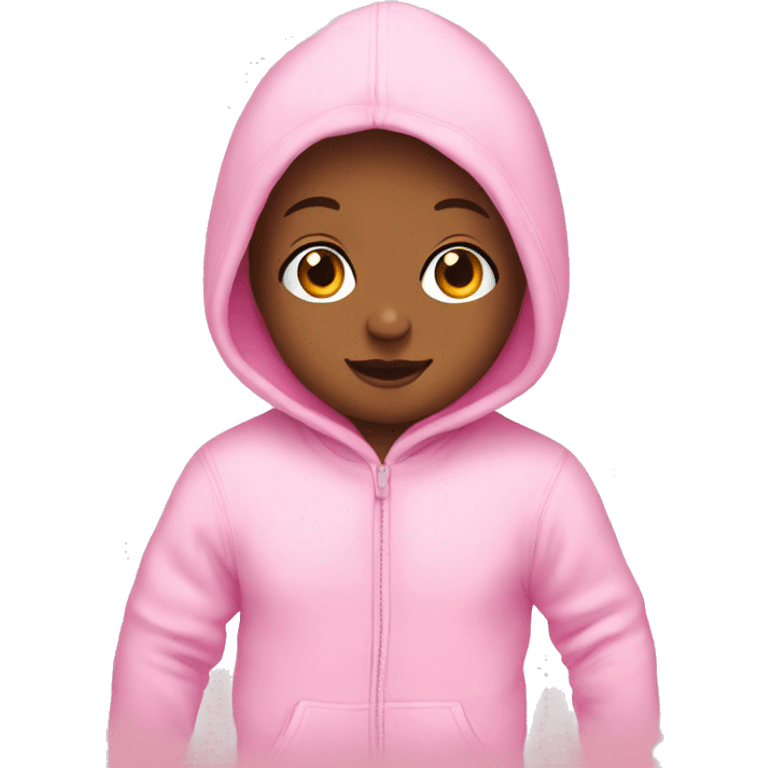 Pink Baby onesie  emoji