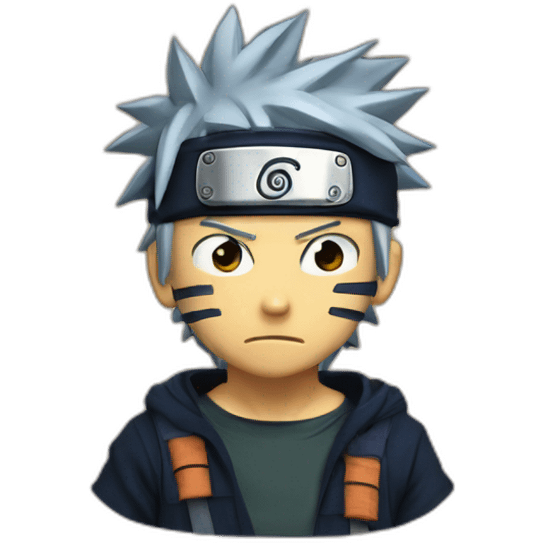 Naruto qui pleure emoji