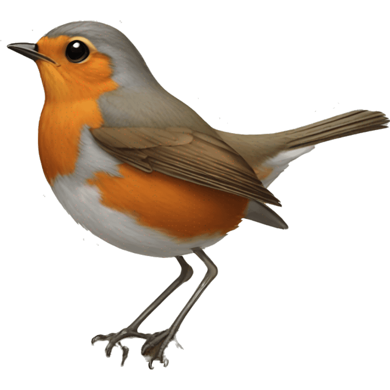 robin bird emoji