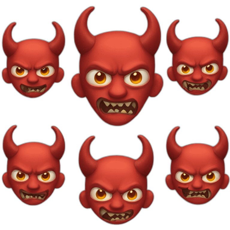 Devil man emoji