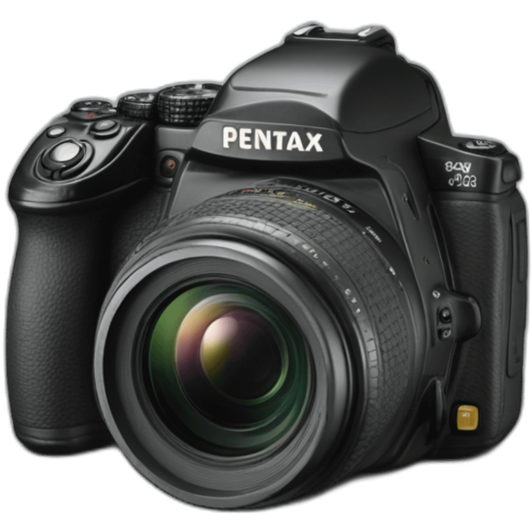 pentax K-1 with lens emoji