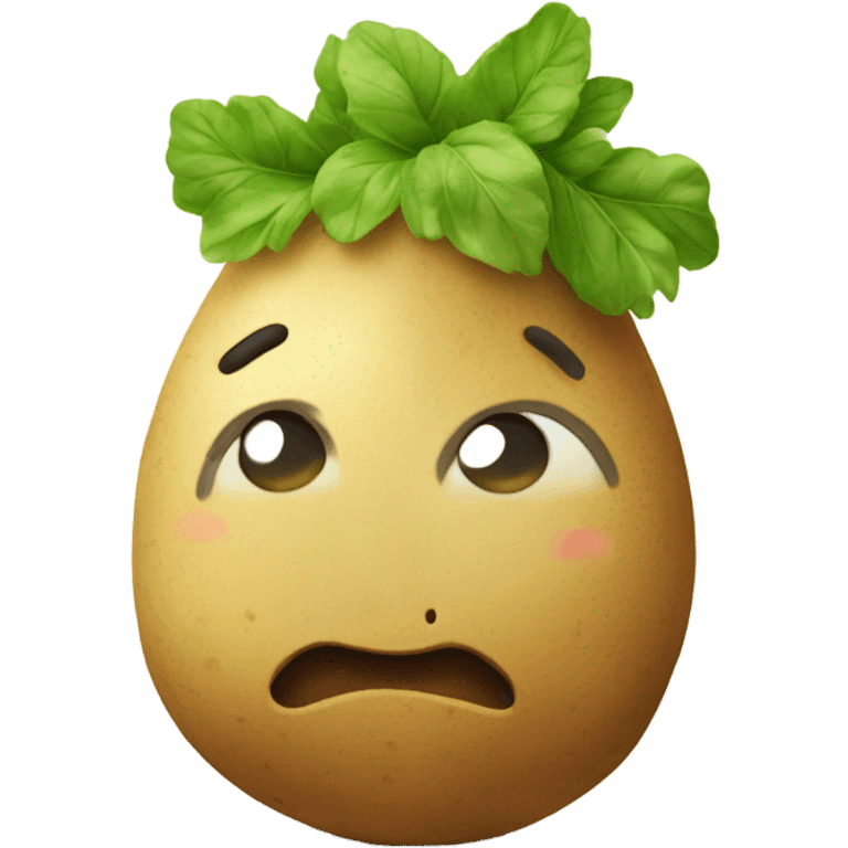 Cute potatoe emoji