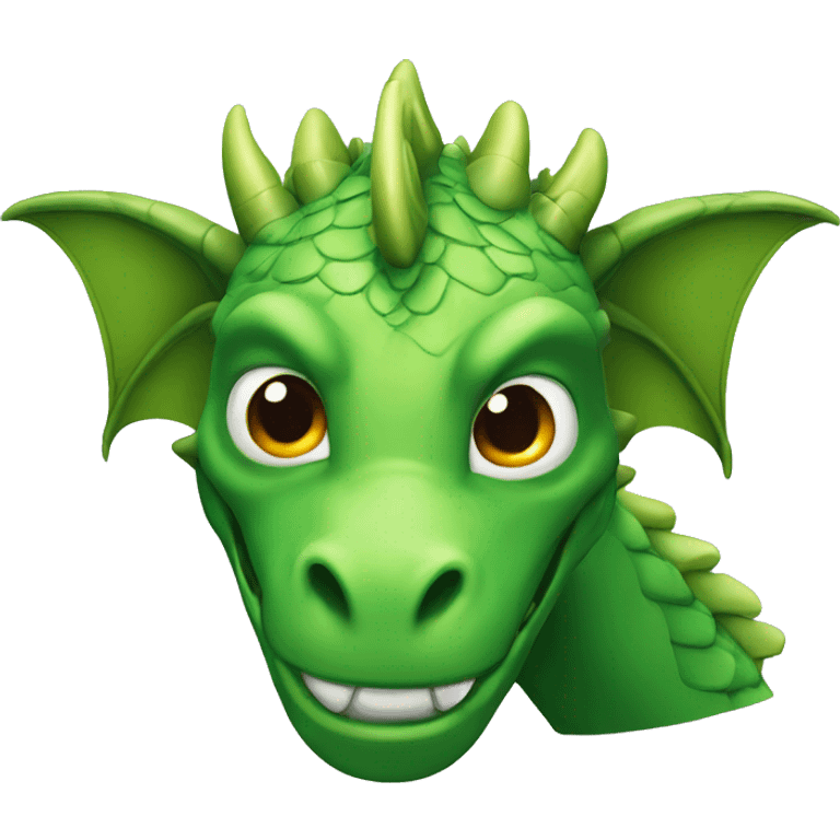 Green dragon emoji