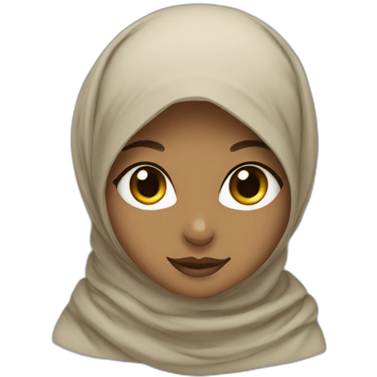 cat wear hijab emoji