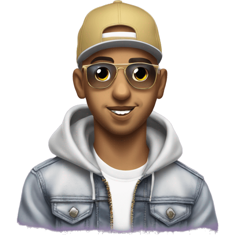 Puerto Rican rapper and singer Bad Bunny
 emoji