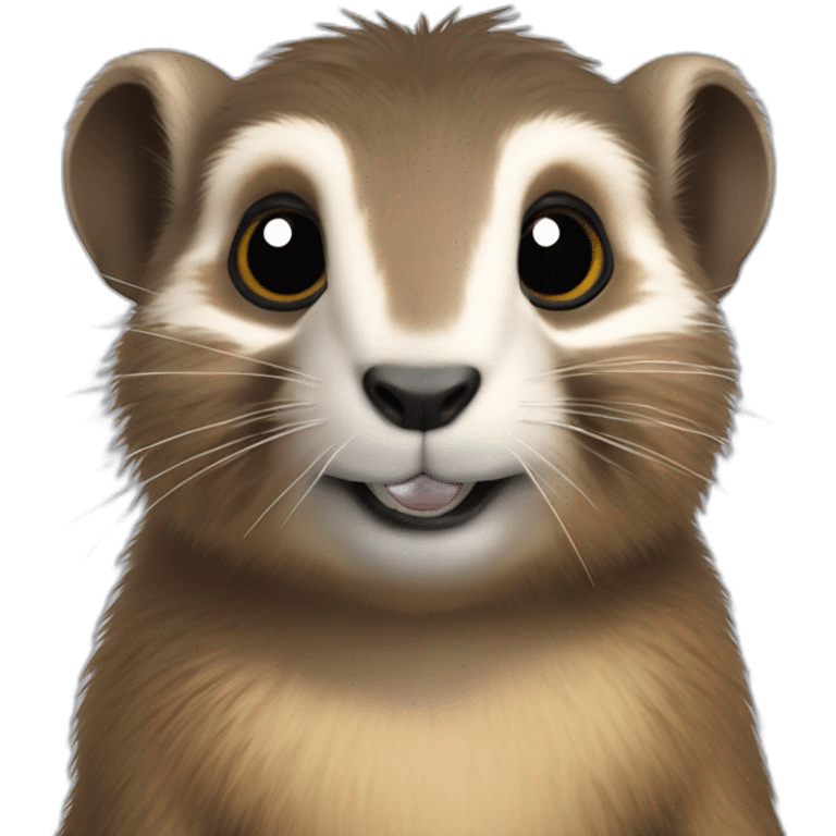 marmotte qui dit bonjour emoji