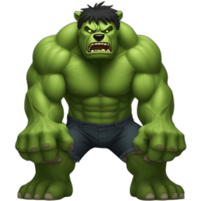 hulk werebear emoji