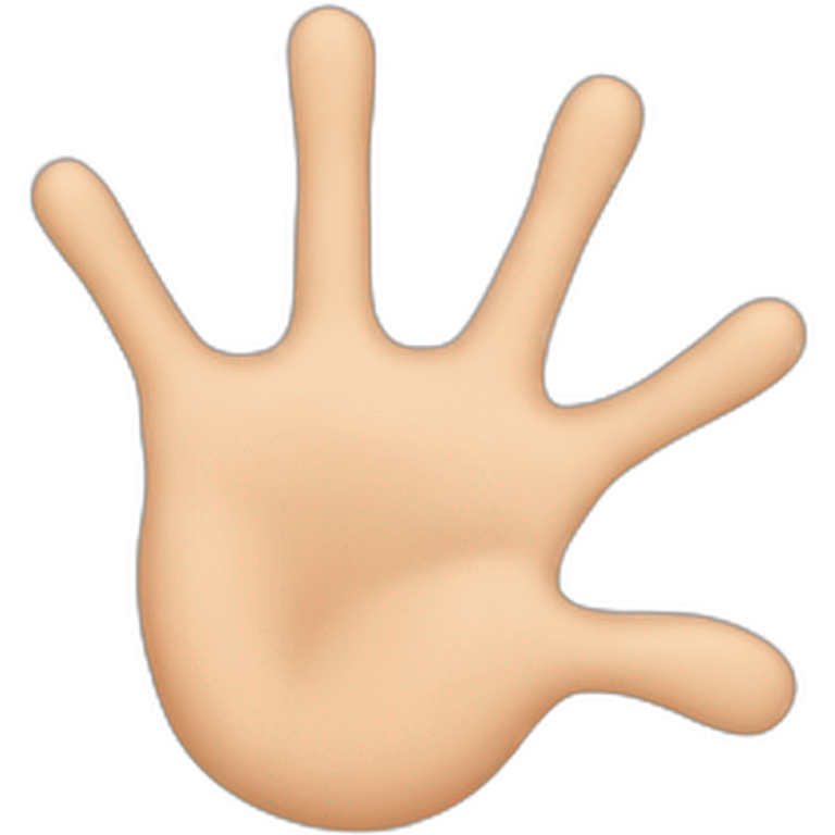 hand and foot emoji