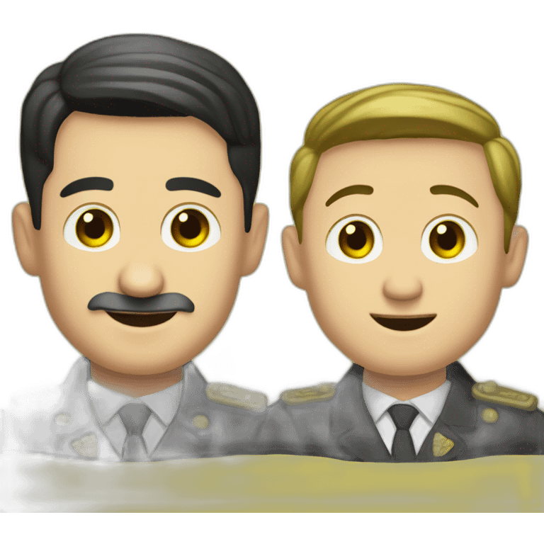 Adolf and Zelenskyi emoji