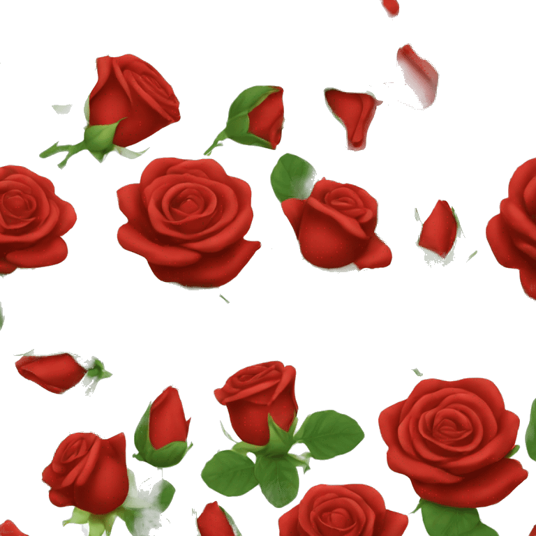 Red rose emoji