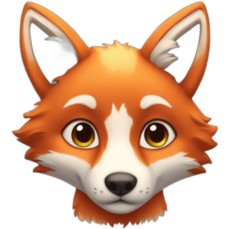 Cute fox emoji