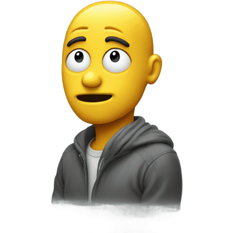 smiley thinker emoji