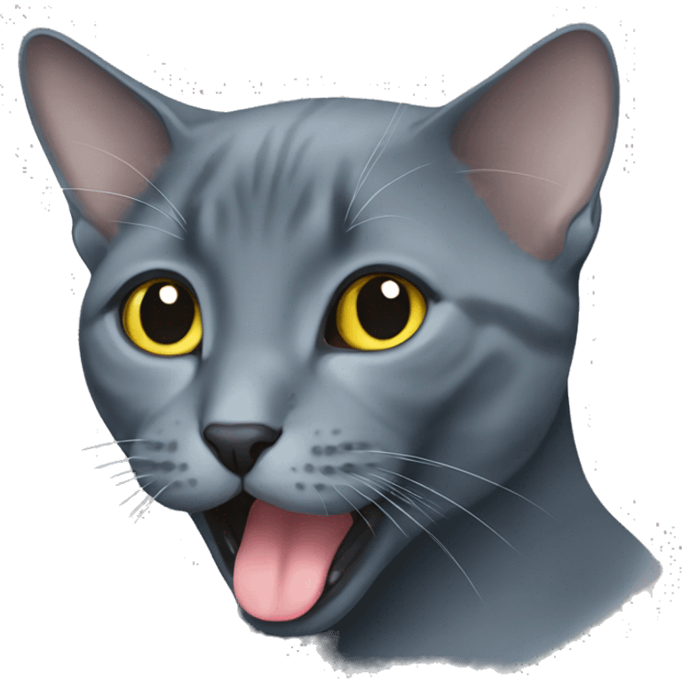 Russian blue  emoji